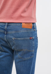 Mustang Orlando Slim Męskie Spodnie Jeansowe Denim Blue 1013320 5000 583